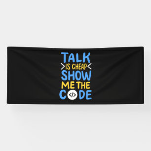 Programmer Show Me The Code Banner