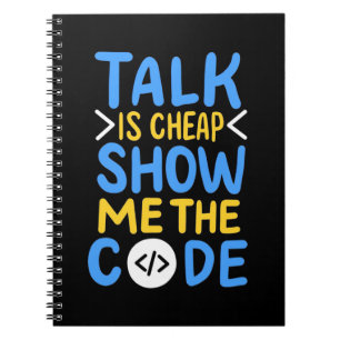 Programmer Show Me The Code Notebook