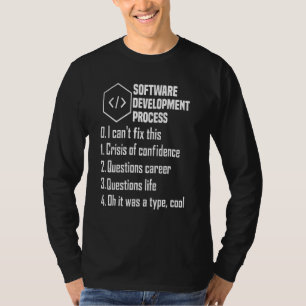 Programmer Software Developer Computer Engineer Ne T-Shirt