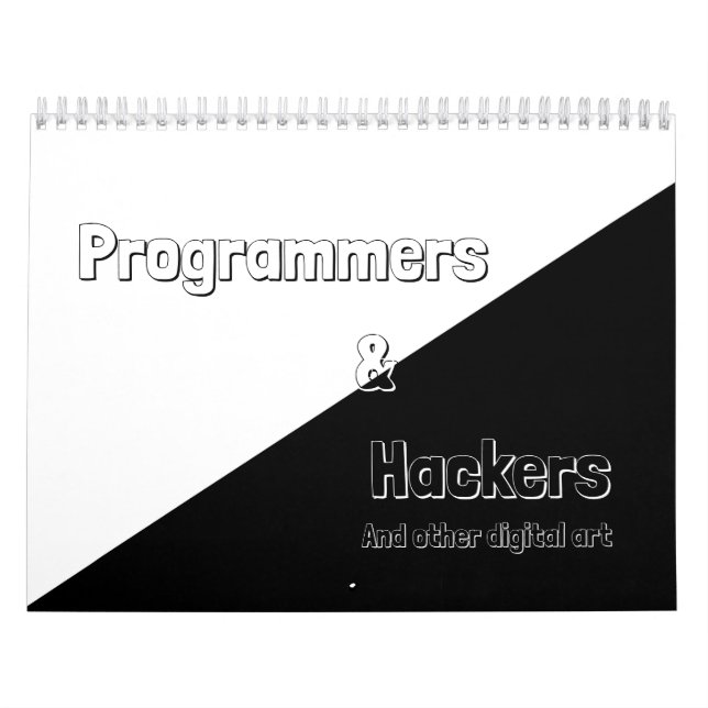 Programmers and Hackers Calendar (Cover)