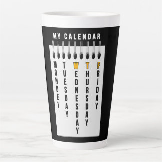 Programmers Calendar Latte Mug