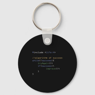 Programmers Computer Science Meme Coding Humor  Key Ring