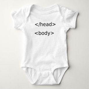 Programmers & Developers Funny Code Baby Bodysuit