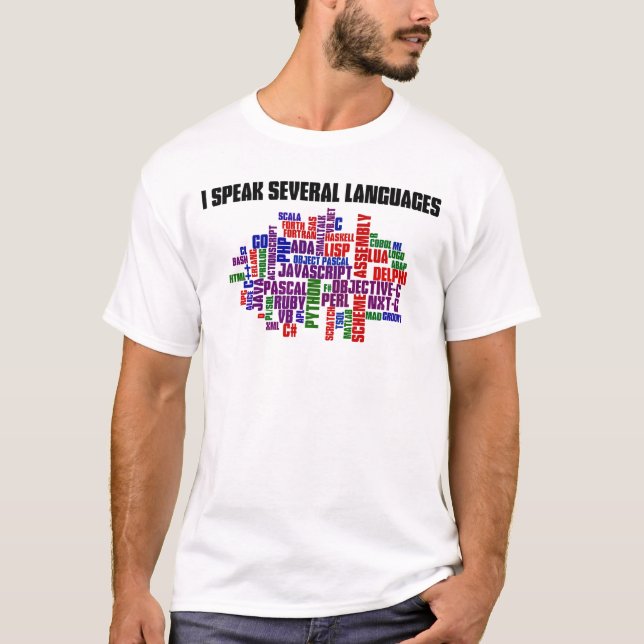Programmers Have Multiple Programming Skills T-Shirt (Front)