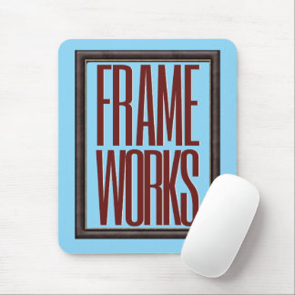 Programming and Software Engineering Framework Mouse Mat