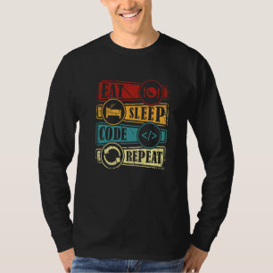 Programming Computer Science Programmer Eat Code S T-Shirt