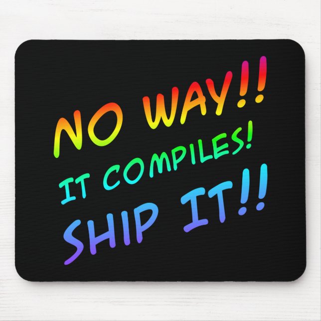 Programming Humour Mousepad