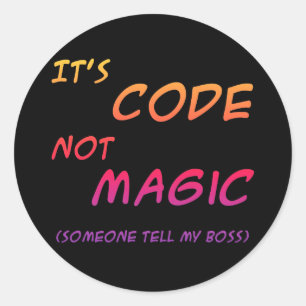 Programming Humour Sticker