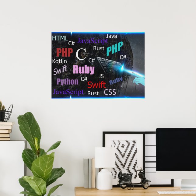 Programming languages poster (Home Office)