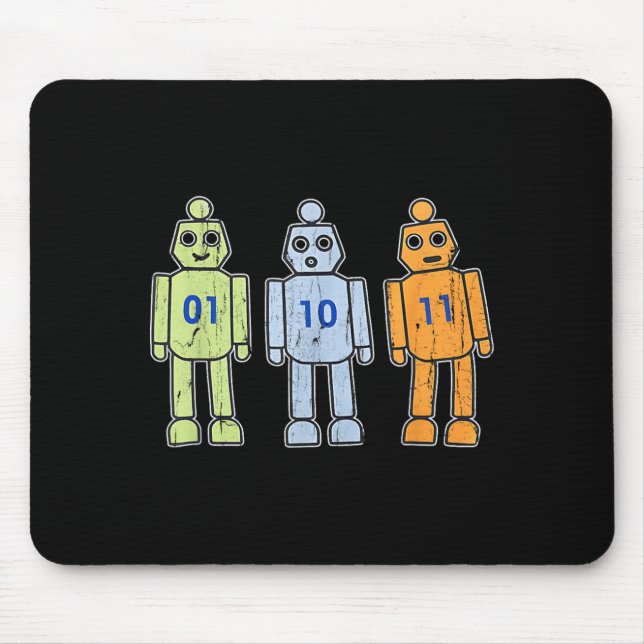 Programming Robot 01 10 11 Mouse Mat (Front)