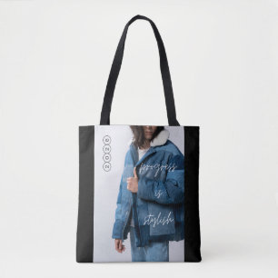 Progress Is Stylish Tote Bag