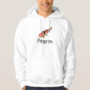 Progress – Japanese Koi Symbol of Perseverance Hoodie