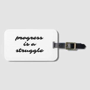 Progress Luggage Tag