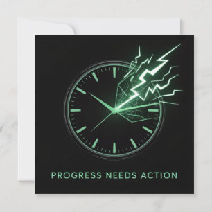 Progress Needs Action Card