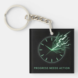 Progress Needs Action Key Ring