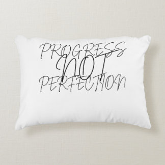Progress Not Perfection Decorative Cushion