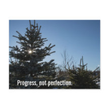 Progress, not perfection - recovery slogan