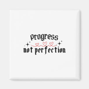 Progress Not Perfection Sticker1  Magnet