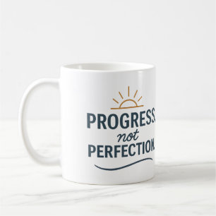 Progress, not perfection - Tea Mug