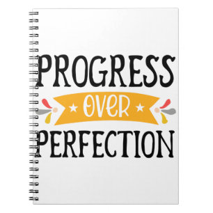 Progress Over Perfection back to School Notebook