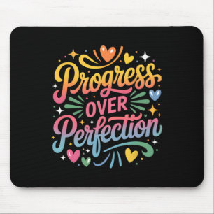 Progress Over Perfection Back To School Teachers E Mouse Mat