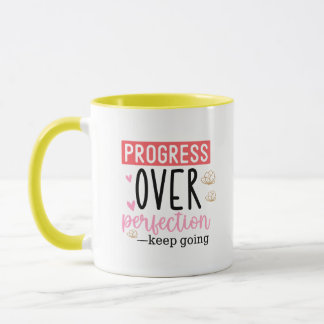 Progress Over Perfection Coffee Mug