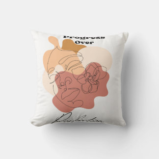 Progress over Perfection  Cushion