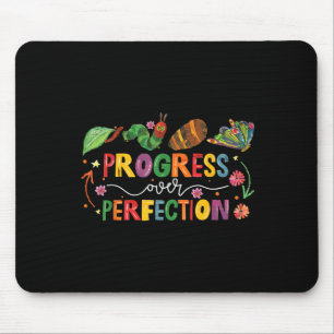 Progress Over Perfection Motivational Teacher For Mouse Mat