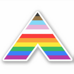 Progress Pride Ally Symbol Sticker