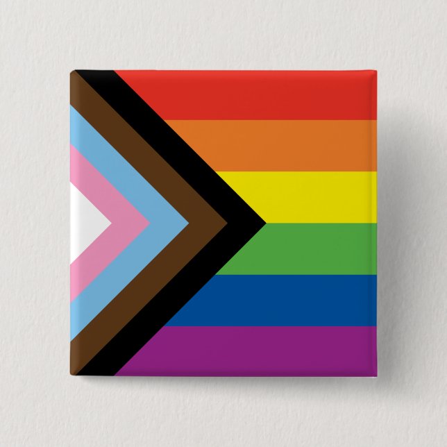 Progress Pride Button (Front)