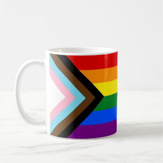 Progress Pride Flag Coffee Mug