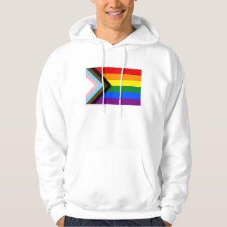 Progress Pride Flag LGBTQ+ Hoodie