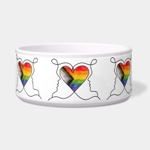 Progress Pride Heart Line Art