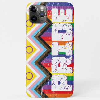 Progress Pride LGBTQ  iPhone 11 Pro Max Case