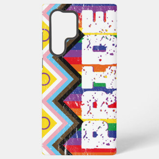 Progress Pride LGBTQ  Samsung Galaxy Case