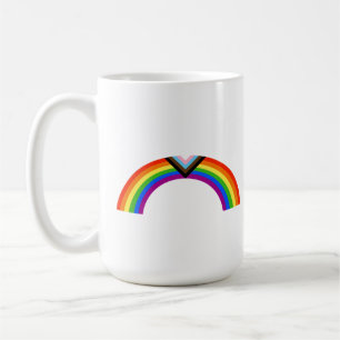 Progress Pride Rainbow Arch Coffee Mug