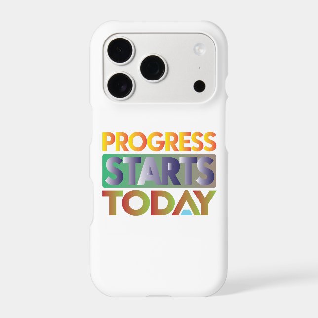 Progress Starts Today (Back)
