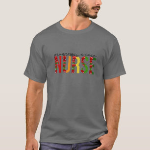 Progressive Care Nurse Christmas Nurse Santa's Fav T-Shirt