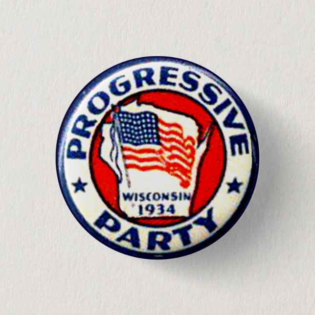 Progressive Party - Button (Front)