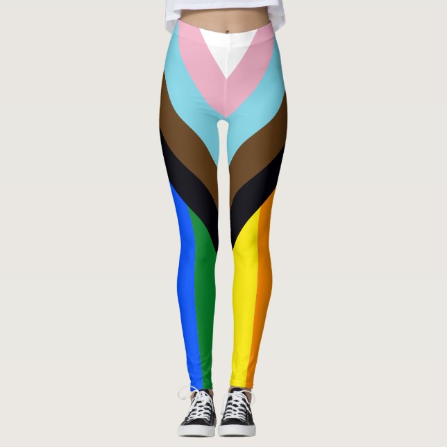 Progressive Pride Leggings (Front)