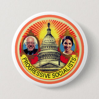 Progressive Socialists 7.5 Cm Round Badge