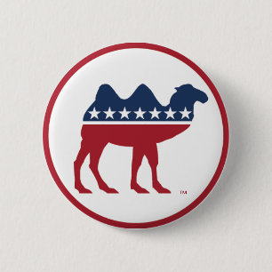 Prohibition Party Logo 6 Cm Round Badge