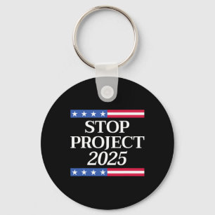 Project 2025 Anti Trump Usa Flag Political Women M Key Ring