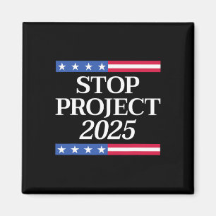 Project 2025 Anti Trump Usa Flag Political Women M Magnet