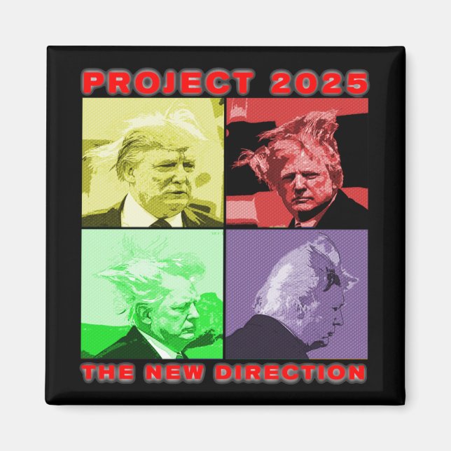Project 2025 [the New Direction] Active 1  Magnet (Front)