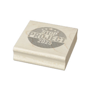 Project 2025 Trump American Patroitic USA Election Rubber Stamp