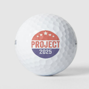 Project 2025 Trump American Patroitic USA Golf Balls
