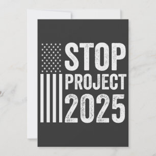 Project 2025 Trump American Republican USA Invitation