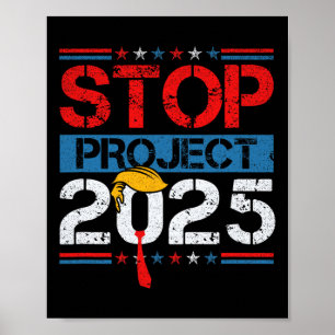 Project 2025 Trump's Project Anti Trump 1  Poster