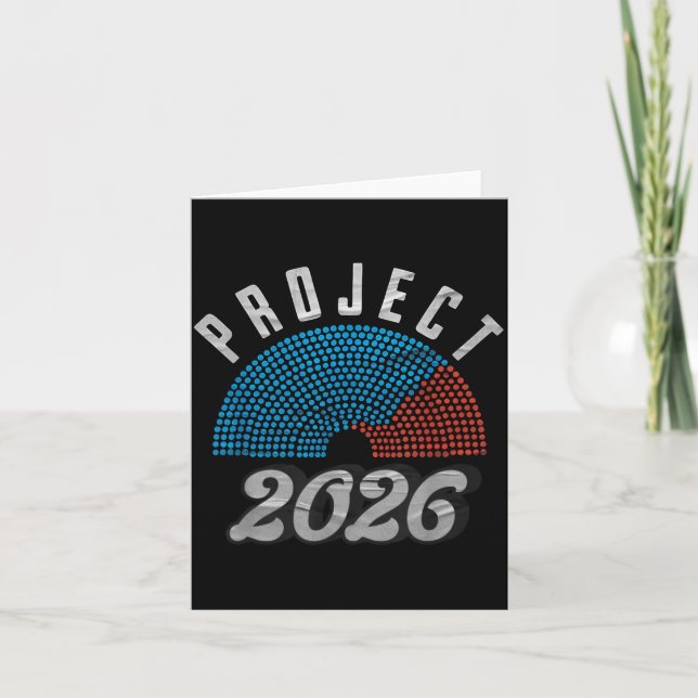 Project 2026 Tee Shirt  Card (Front)